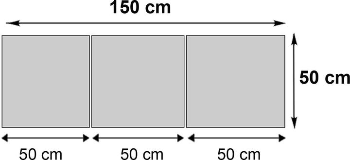 Actual product image MCW Canvas painting H376 (50 x 150 x 2.5 cm)