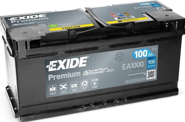 Produktbild Exide Premium Carbon EA1000 (12 V, 100 Ah, 900 A)