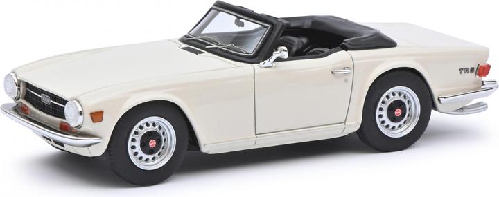 Actual product image Schuco Triumph TR6 white 1:43