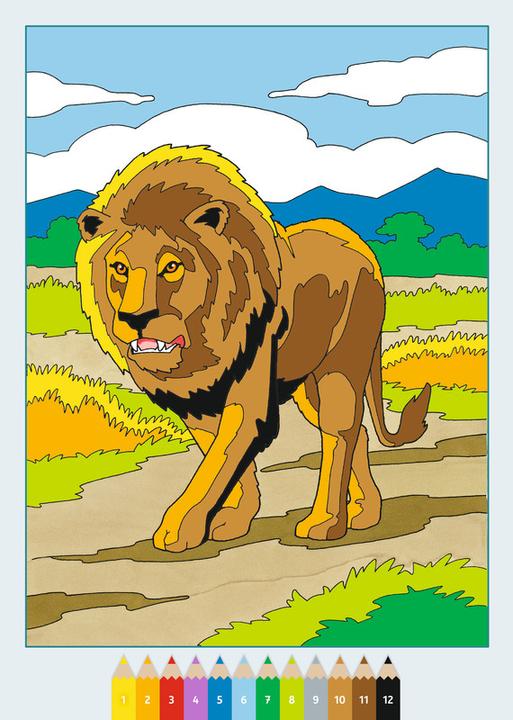 Produktbild Ravensburger Malbuch Malen nach Zahlen