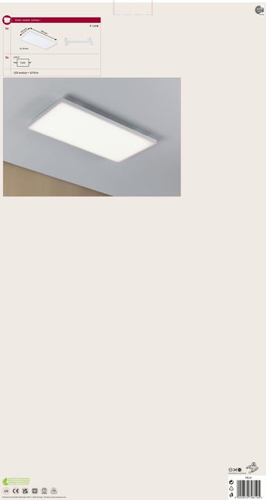 Produktbild Paulmann Panel Verlora (1750 lm)