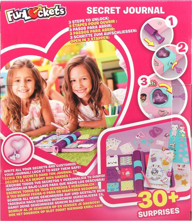 Actual product image KD Toys Funlocket's secret diary (German)