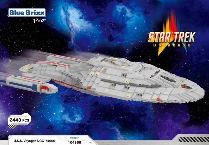 Blue Brixx Star Trek USS Voyager NCC-74656