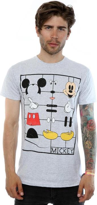 Immagine prodotto Disney Mickey Mouse Construction Kit Maglietta Uomo (S)