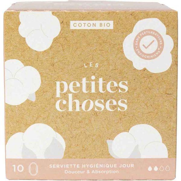 Les Petites Choses Tag Coton Bio (10 x, Damenbinden)