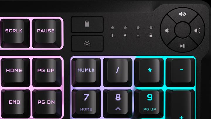 Actual product image Corsair K55 Core RGB (CH, Cable)