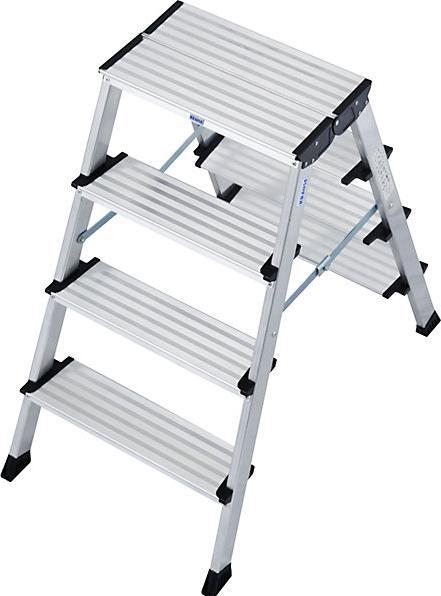Immagine prodotto Krause KRAU 126047 Gradino doppio pieghevole (alluminio) (Gradino pieghevole, 100 cm)