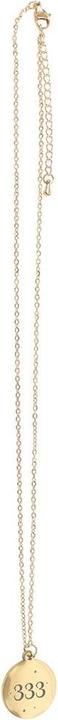 Actual product image Something Different 333 Support Angel Number Necklace (100% synthetic material)