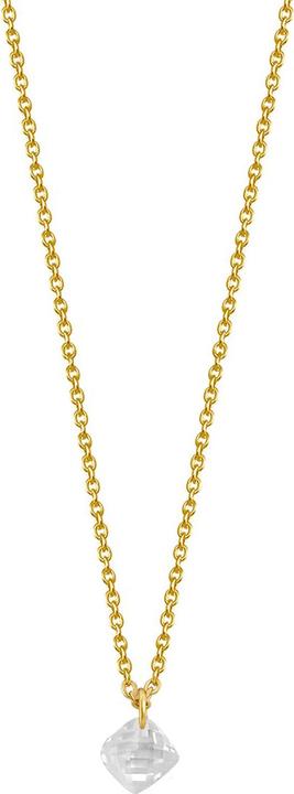 Xenox Fancy Cut Gold Halskette (Silber 925, 40 - 45 cm)