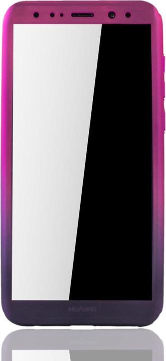 Actual product image König Design Case Mobile Protection for Huawei Mate 10 Lite Full Case Cover Screen Protector Purple (Mate 10 Lite)