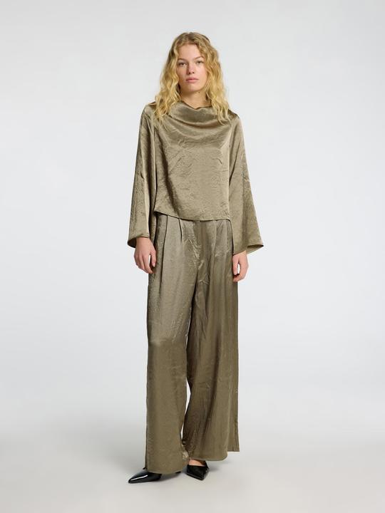 Immagine prodotto Selected Femme Pantaloni in raso extra larghi (34)