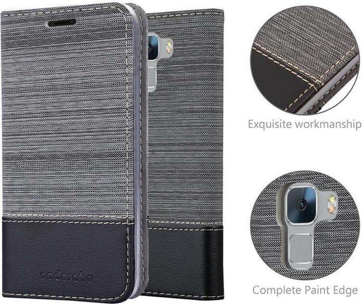 Produktbild Cadorabo Book Jeans Optik Cover (Honor 7)
