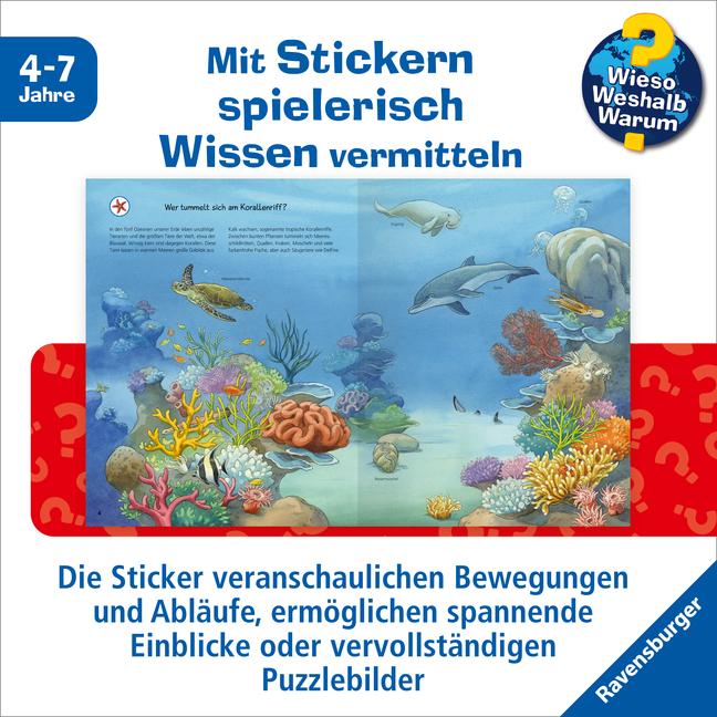 Image du produit Ravensburger Livret d'autocollants animaux du monde