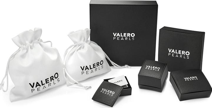 Image du produit Valero Pearls Femme argent sterling perle d'eau douce de culture or rose - 11338 (58, Argent 925)