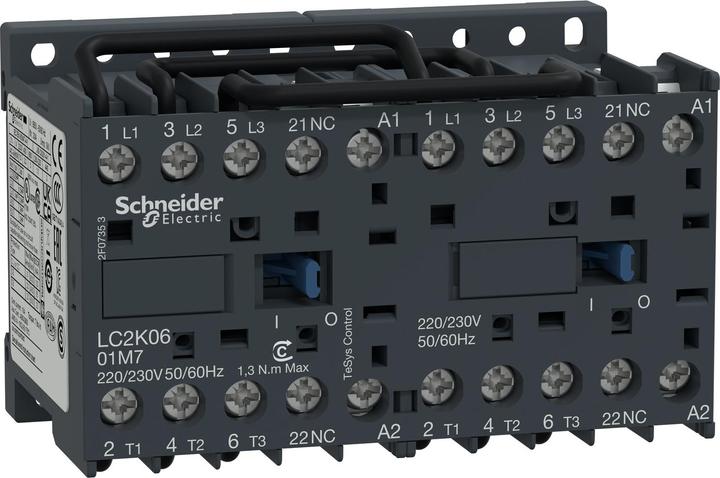 Schneider Electric Contattore di inversione 9A 24VAC