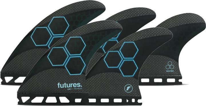 Produktbild Futures Quad Thruster 5 Fin Set AM1 Techflex