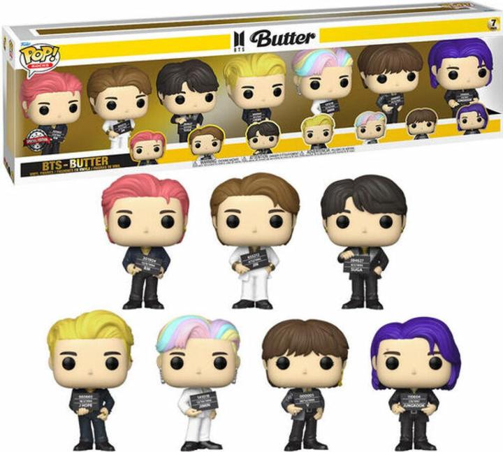 Immagine prodotto Funko Pop! Rocks BTS 7 Pack Butter