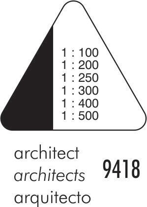 Actual product image Triangular ruler 30cm (300 mm)