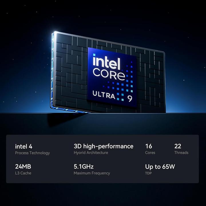 Produktbild Minisforum X7 Ti (Intel Core Ultra 9 185H, 32 GB, 1000 GB)