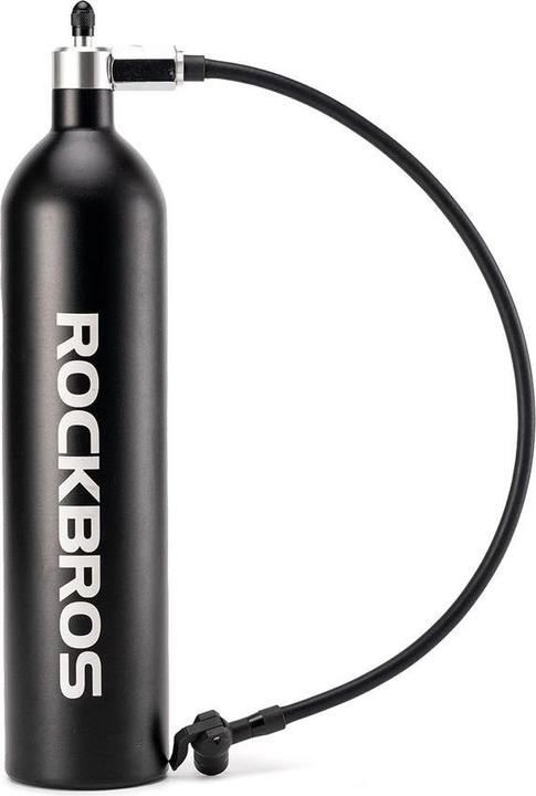 Rockbros Tubeless Tire Inflator 200 PSI 1.2l - Black