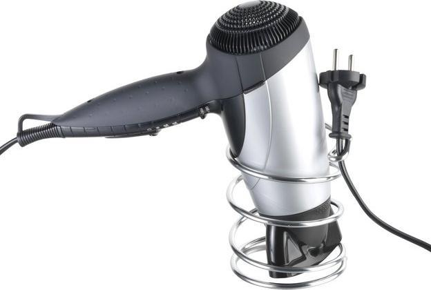 Actual product image Axentia Escala hairdryer holder