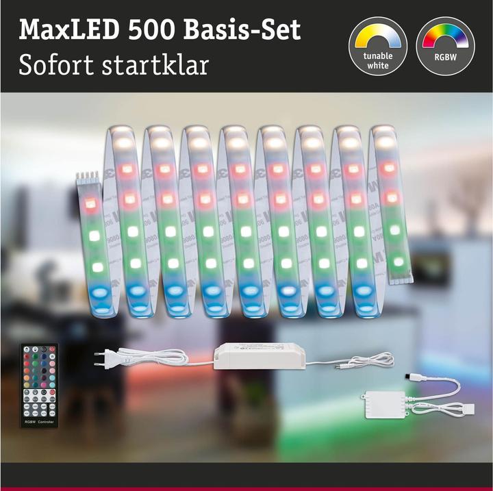 Image du produit Paulmann Kit MaxLED 500 Stripe (RGBW, 300 cm, Intérieur)