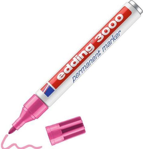 Immagine prodotto Edding Marcatore permanente 3000 (Rosa, 3 mm, 1 x)