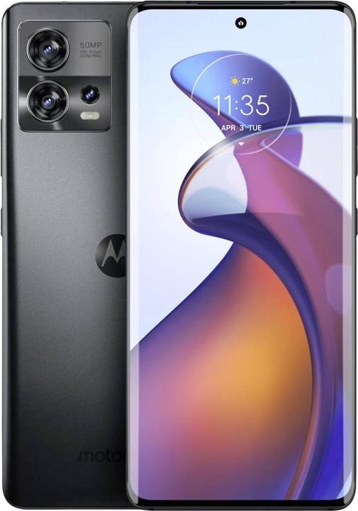 Actual product image Motorola Edge30 Fusion (128 GB, Cosmic Grey, 6.55", Dual SIM, 50 Mpx, 5G)