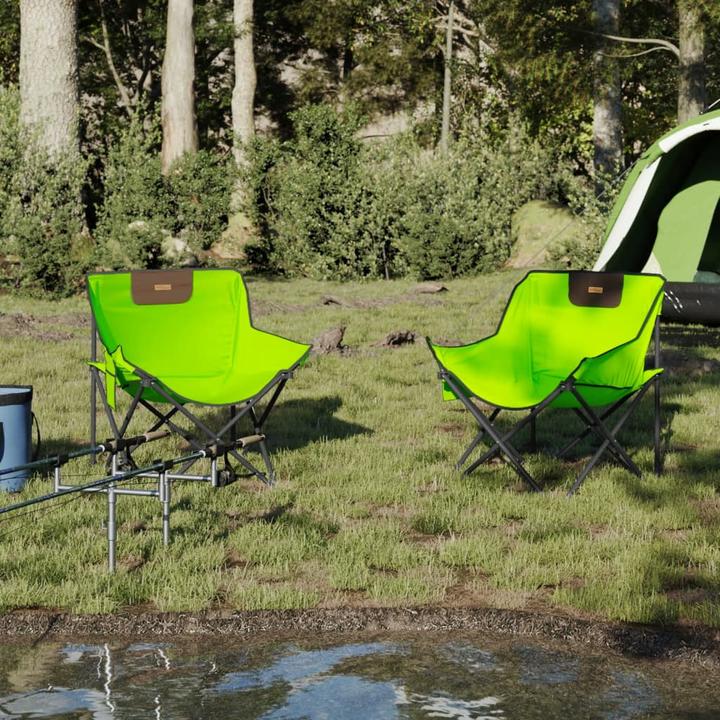 Image du produit VidaXL Chaises de camping 2 pcs. avec sac Pliable