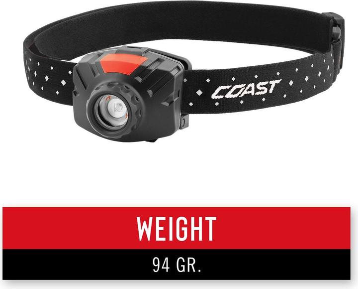 Actual product image Coast FL60R Headlamp (455 lumens) - XACTONE High CRI (90) (450 lm)