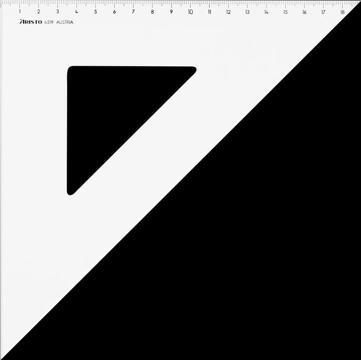 Aristo Triangle plastic 45° (1900 mm)