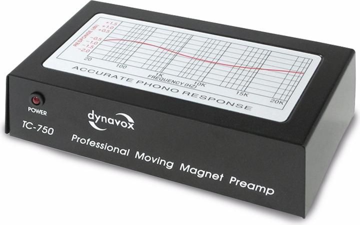 Produktbild Dynavox TC750 Profi Phonovorverstärker schwarz