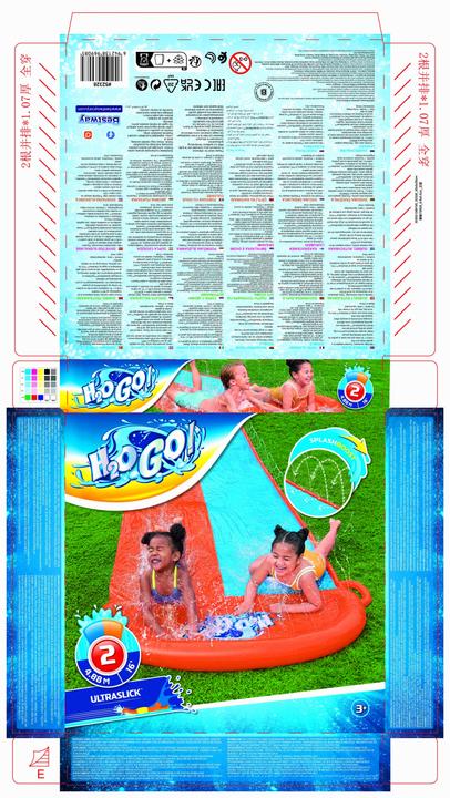 Actual product image Bestway H2OGO. Water slide for 2 people
