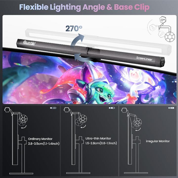 Produktbild Quntis LED Screenbar Game Pro