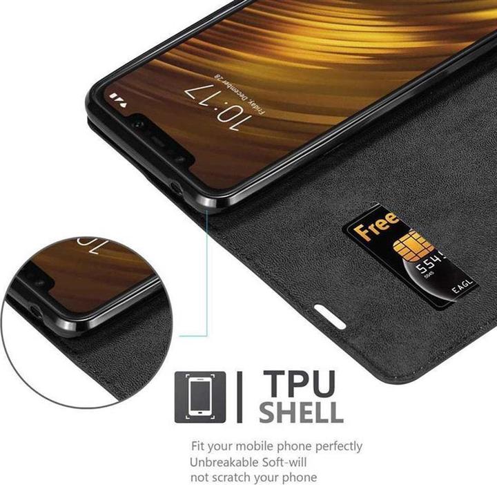 Produktbild Cadorabo Book Invisible Magnet Cover (Xiaomi Pocophone F1)