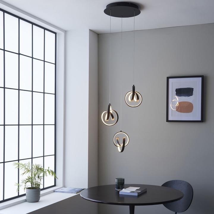 Actual product image Licht-Erlebnisse Hexham pendant light (5100 lm)