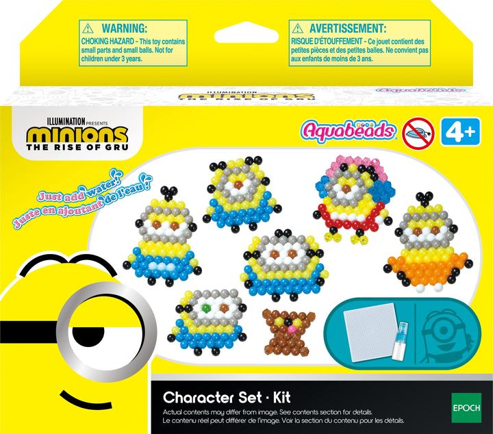 Produktbild Aquabeads 31605 AQB - Minions: Come Gru Diventa Cattivissimo Character Set