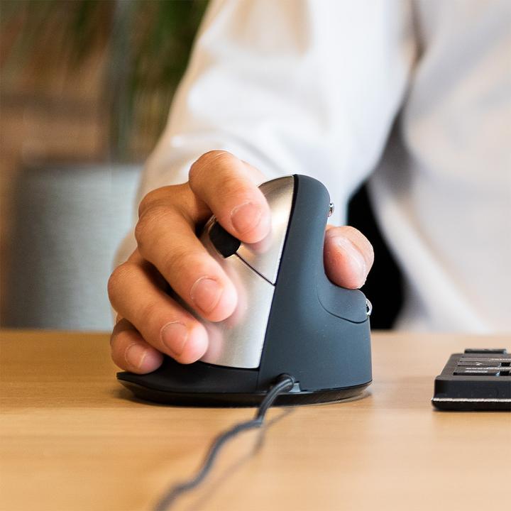 Actual product image R-Go Tools HE Mouse Vertical Wired (Cable)