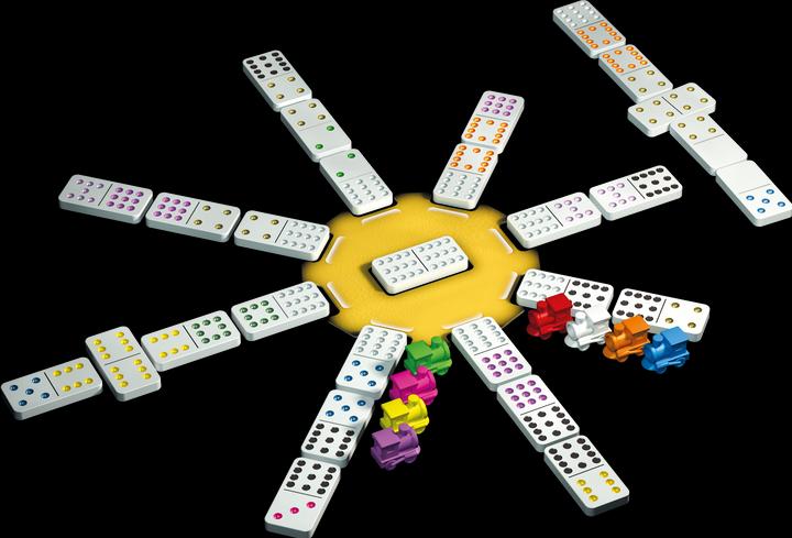 Actual product image Tactic Mexican Train Tin Box (English, German, French, Italian)