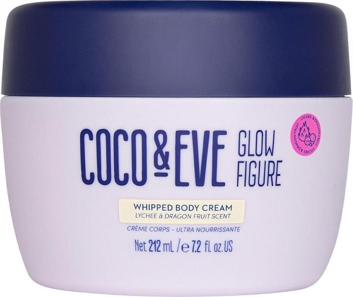Coco & Eve Crema per il corpo montata Glow Figure (al profumo di dragonfruit e litchi) (Crema corpo, 212 ml)