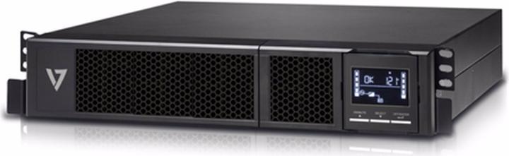 V7 3000VA UPS RACK MOUNT 2U LCD 8XIEC C1 (3000 VA, 2700 W, Line-Interaktiv USV)