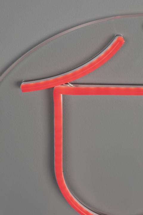 Actual product image Dutchbone Sya Winter Neon Wall Light