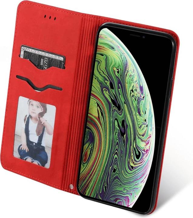 Immagine prodotto Cover-Discount iPhone 11 Pro Max - Custodia Business Flip rossa (Apple iPhone 11 Pro Max)