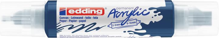 Actual product image Edding Acrylic Marker 5400 Double Liner (Elegant midnight, 10 mm, 1 x)