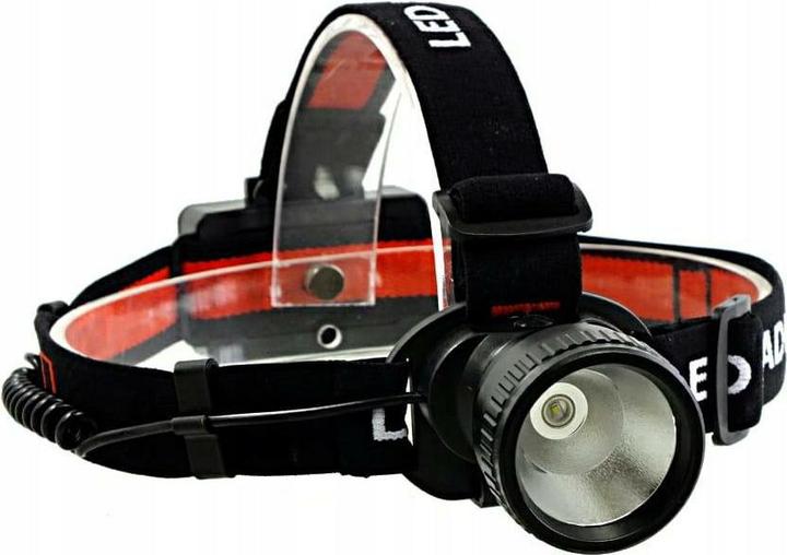 Actual product image Tiross TS1101 - Professional LED headlamp, bright headlamp with CREE LED (5W), 3 light modes