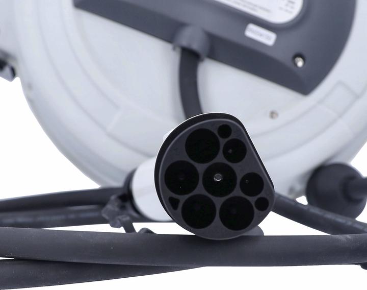 Produktbild As - Schwabe Aufroller für Elektroauto-Ladekabel 2 + 5 m (Typ 2, 11 kW, 16 A, 5 m)