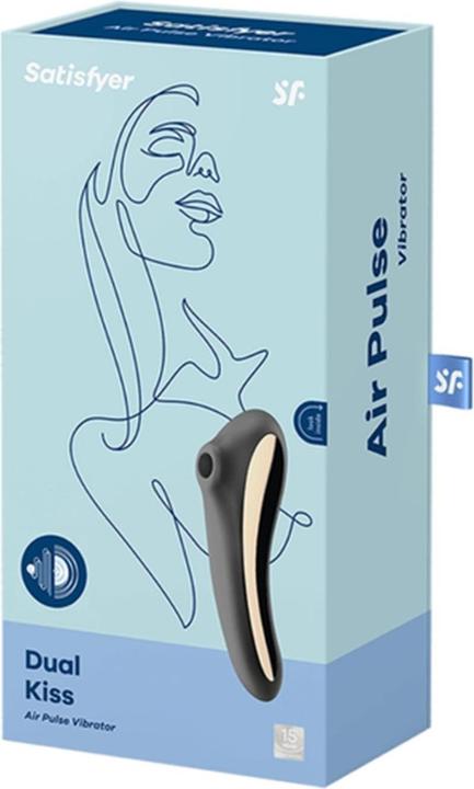 Image du produit Satisfyer Dual Kiss Air Pulse Vibrator
