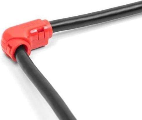 Produktbild Delock Kabel Clips zum Abwinkeln 8 Stück rot