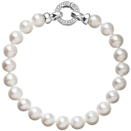 Produktbild Evolution Group Silver pearl bracelet Pavona 23003.1 A (L)