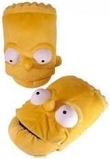 United Labels Simpsons Hausschuhe Bart 41-44 (41, 42, 43, 44)